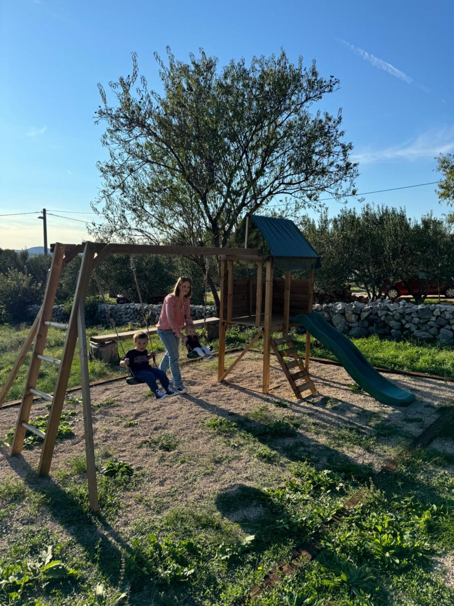 Relax And Unwind: Family-Friendly House Near Zadar In Zagrad Villa Buitenkant foto